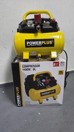 9012-202514: Powerplus POWX1721 Compressor, Doe-het-zelf en Verbouw, 6 tot 10 bar, Nieuw, Ophalen of Verzenden, Minder dan 200 liter/min