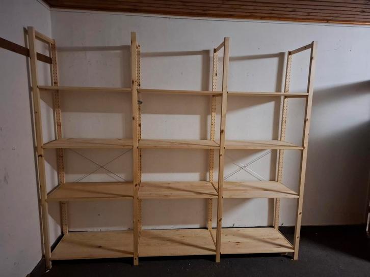 Stellingkast Ikea Ivar 4 zijpanelen, Huis en Inrichting, Kasten | Stellingkasten, Zo goed als nieuw, Ophalen