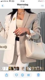 Nieuwe Light Mink ecru JoshV, JoshV Suus two-tone blazer S, Beige, Nieuw, Ophalen of Verzenden, Jasje