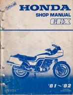 Honda CBX1000 Shop manuel Engels 1981-1982, Ophalen of Verzenden, Honda
