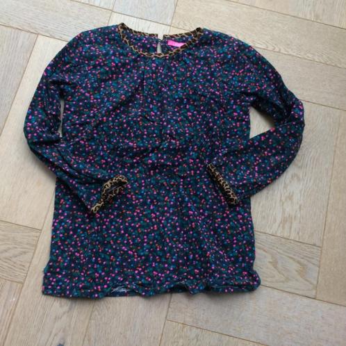 Leuke gekleurde blouse/longsleeve LeBig 122/128 heel goed, Kinderen en Baby's, Kinderkleding | Maat 122, Zo goed als nieuw, Meisje