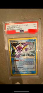 Vaporeon Gold Star PSA 3, Hobby en Vrije tijd, Verzamelkaartspellen | Pokémon, Ophalen of Verzenden, Zo goed als nieuw
