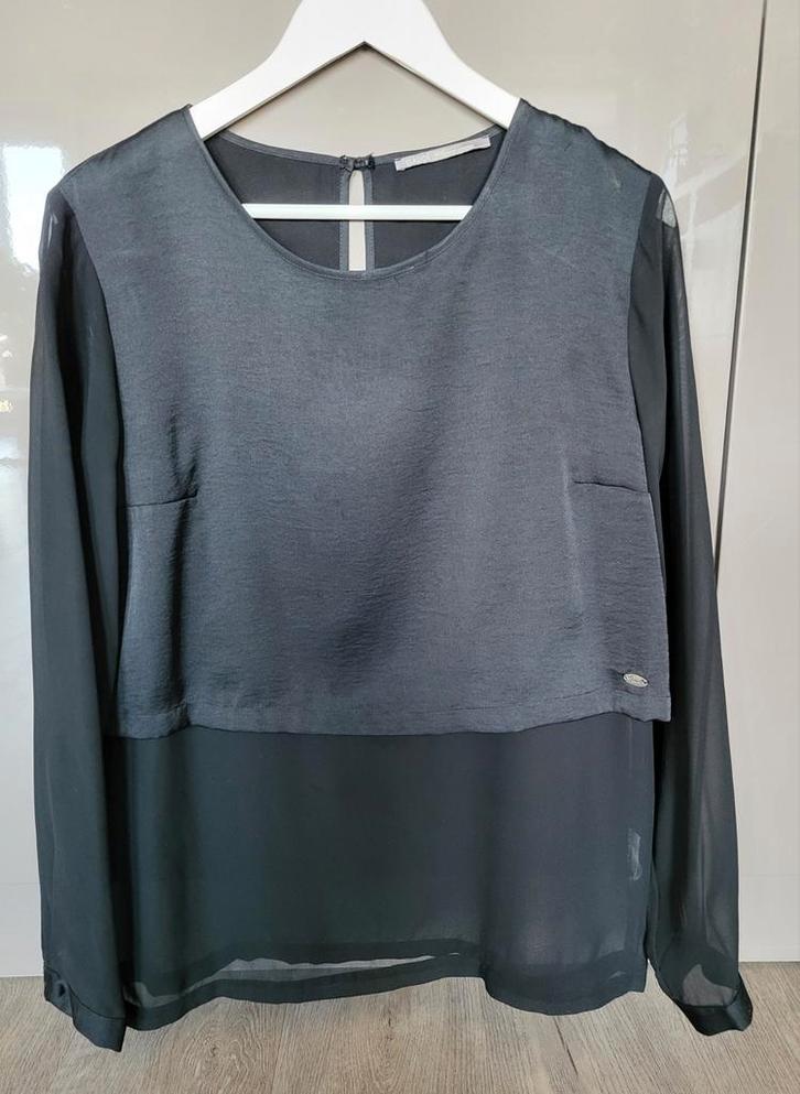 Gaudì damestop maat M, Kleding | Dames, Tops, Zo goed als nieuw, Maat 38/40 (M), Zwart, Lange mouw, Ophalen of Verzenden