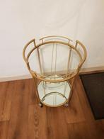 Bijzettafel, Huis en Inrichting, Tafels | Bijzettafels, Ophalen, Rond, Minder dan 55 cm, 45 tot 60 cm