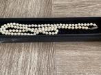 Oude parel ketting, Sieraden, Tassen en Uiterlijk, Kettingen, Ophalen of Verzenden, Gebruikt, Wit, Overige materialen