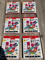 Nieuwe Bruynzeel Glitter Stiften - 6 Stuks, Hobby en Vrije tijd, Tekenen, Ophalen of Verzenden, Nieuw, Potlood of Stift