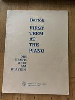 Bartók - First Term at the Piano, Muziek en Instrumenten, Bladmuziek, Gebruikt, Klassiek, Ophalen of Verzenden, Artiest of Componist