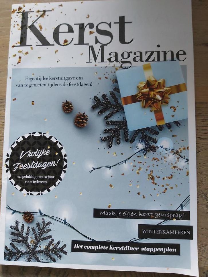 Kerstmagazine Het grote KERST stappenplan 48 blz, Diversen, Kerst, Zo goed als nieuw, Ophalen of Verzenden