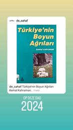 Turkiyenin Boyun Agrilari; Kemal Kahraman, Verzenden, Gelezen, Nederland