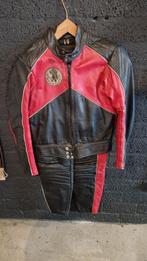 Vintage mammoth leathers motorpak. Met broek maat 48, Motoren, Kleding | Motorkleding, Tweedehands