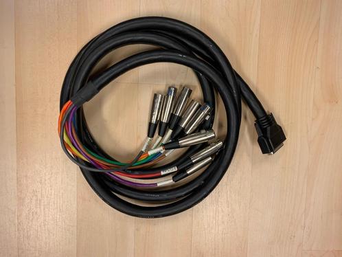 Digitale audio kabels DB25, XLR en BNC, Audio, Tv en Foto, Professionele Audio-, Tv- en Video-apparatuur, Gebruikt, Audio, Ophalen