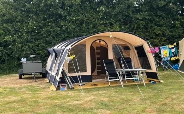 Obelink Amazonas 600, Caravans en Kamperen, Tenten, tot en met 6, Gebruikt, Ophalen