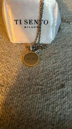 Ti Sento ketting met hanger “ mom”, Sieraden, Tassen en Uiterlijk, Kettingen, Ophalen of Verzenden, Zilver, Met hanger