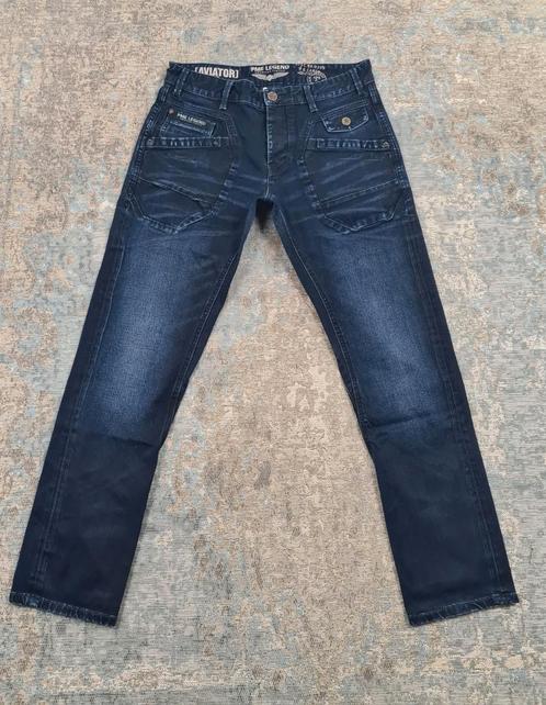 PME Aviator 2.0 W32 L32 Straight STRETCH Bronno3232 Blauw, Kleding | Heren, Spijkerbroeken en Jeans, Zo goed als nieuw, W32 (confectie 46) of kleiner