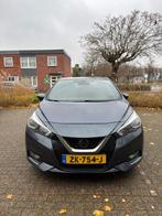 Nissan Micra 1.0 Ig-t 100pk 2019 Grijs, Auto's, Voorwielaandrijving, Stof, USB, Euro 6