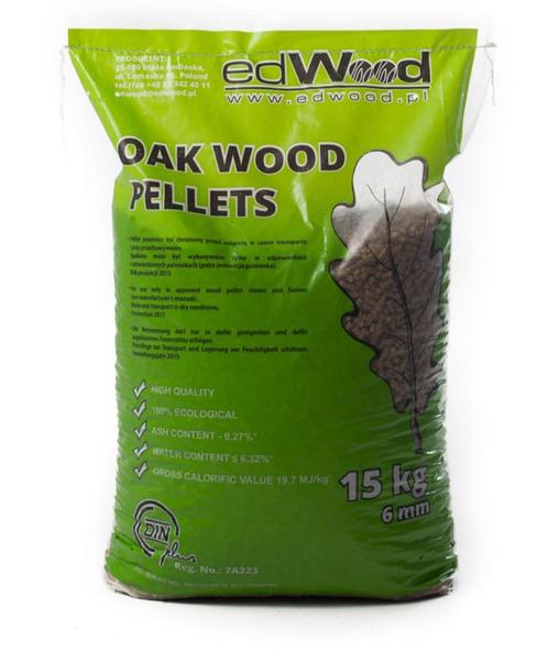 eiken houtpellets, Tuin en Terras, Haardhout, Blokken, Minder dan 3 m³, Ophalen of Verzenden