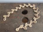 macrame deco, bladeren, rank, voor plantenwand of bloempot, Ophalen