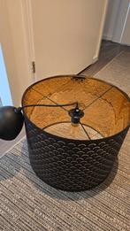Nymö lampenkap zwart Ikea 44cm met lamp, Ophalen, Rond, Bruin, Zo goed als nieuw