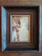 Prachtig oud schilderijtje, Antiek en Kunst, Kunst | Schilderijen | Klassiek, Ophalen of Verzenden