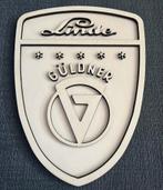 Guldner 3d logo van hout 28cm x 36cm, Ophalen of Verzenden, Nieuw