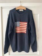 Vintage katoenen trui Bleu-Du-Maine maat XL, Ophalen of Verzenden, Zo goed als nieuw, Maat 56/58 (XL), Blauw