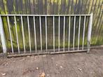 Gegalvaniseerd hekwerk., Tuin en Terras, Tuinhekken en Hekwerk, Ophalen, Gebruikt, IJzer, Spijlenhekwerk