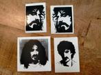 Frank Zappa artiest muzikant rock muziek vintage stickers, Verzamelen, Overige typen, Zo goed als nieuw, Verzenden