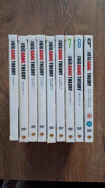 The Big Bang Theory DVD set Seizoen 1-9 beschikbaar voor biedingen