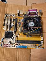 Asus M2N-MX AMD + CPU (Brl1), Gebruikt, Ophalen of Verzenden, DDR, Micro-ATX