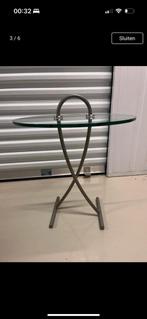 ROLF BENZ bijzettafeltje, uniek exemplaar, Minder dan 55 cm, Rond, Ophalen, 45 tot 60 cm