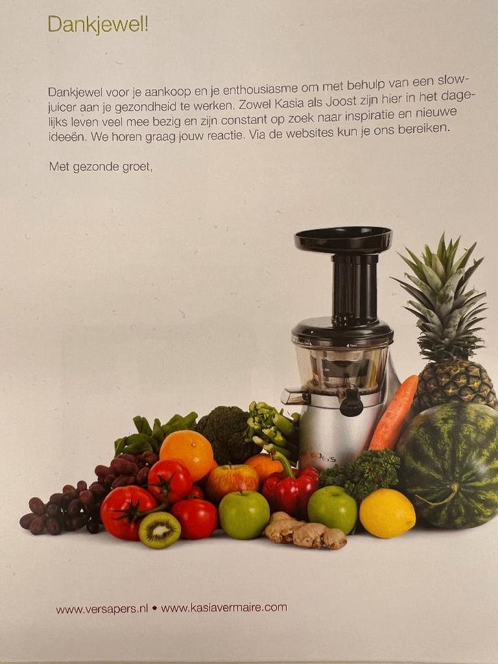 versapers, Witgoed en Apparatuur, Juicers, Zo goed als nieuw, Sapcentrifuge, Elektrisch, Ophalen
