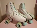 SFR Figure Rolschaatsen, Wit/Mintgroen in Maat 40.5, Ophalen, Gebruikt, Dames
