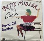 D23 Bette Midler Beast of burden GERM83 €5  ATL, Cd's en Dvd's, 7 inch, Single, Ophalen of Verzenden, Zo goed als nieuw