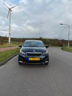 Peugeot 108 1.0 12V E-vti 51KW 5DR 2014 Blauw, Auto's, Peugeot, Voorwielaandrijving, Origineel Nederlands, 24 km/l, Handgeschakeld