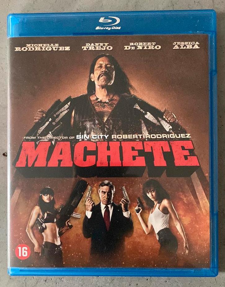 Machete, Cd's en Dvd's, Blu-ray, Zo goed als nieuw, Actie, Ophalen of Verzenden