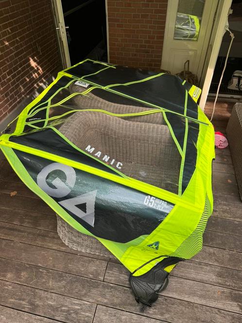 zeilen set Gaastra 5.6 - 6.7 incl carbon mast, Watersport en Boten, Windsurfen, Gebruikt, Zeil, Minder dan 250 cm, Met draagtas