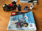 Lego Marvel Captain America motorfiets set 76189, Kinderen en Baby's, Speelgoed | Duplo en Lego, Ophalen of Verzenden, Zo goed als nieuw