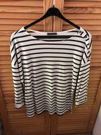 Streepshirt / Giulia e Tu, Maat 38/40 (M), Wit, Nieuw, Ophalen of Verzenden