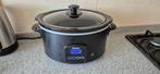 Slowcooker digitaal 1x gebruikt, Ophalen of Verzenden, Zo goed als nieuw
