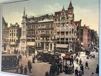 De DAM Amsterdam ca. 1890-1900 ingelijst 140x100 cm., Verzenden