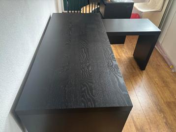 Ikea Malm bureau uitschuifbaar - afbeelding 8