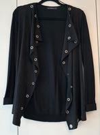 Zwart Zara vest mt M, Maat 38/40 (M), Ophalen of Verzenden, Zo goed als nieuw, Zara