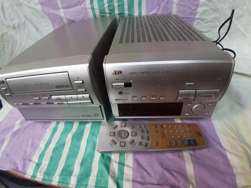 JVC mini set - RX-EX70R tuner en XL-EX70 cd- wisselaar, Audio, Tv en Foto, Stereo-sets, Gebruikt, Cassettedeck, Cd-speler, Tuner of Radio