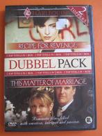 Recipe for revenge + This Matter of Marriage (2 films op 1 D, Alle leeftijden, Boxset, Drama, Ophalen of Verzenden