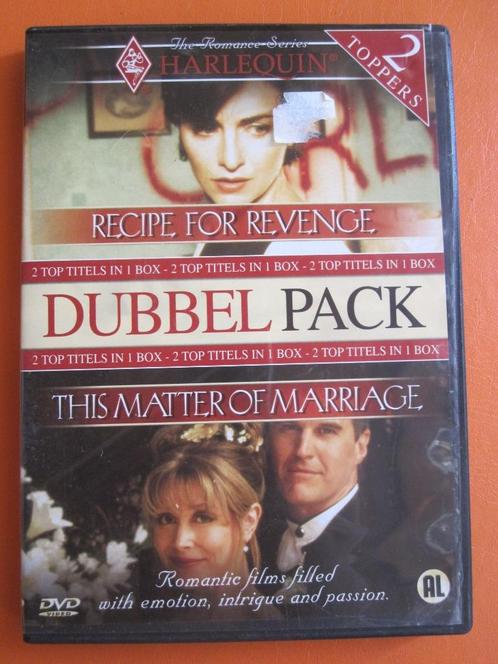 Recipe for revenge + This Matter of Marriage (2 films op 1 D, Cd's en Dvd's, Dvd's | Drama, Zo goed als nieuw, Drama, Boxset, Alle leeftijden