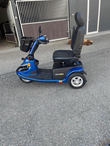 Blauwe scootmobiel, metk Pride Luna. In goede staat! beschikbaar voor biedingen