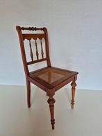 mahonie met webbing, Antiek en Kunst, Antiek | Meubels | Stoelen en Banken, Ophalen of Verzenden