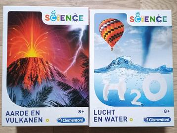 Clementoni Wetenschapsspel: Aarde & Vulkanen + Lucht & Water beschikbaar voor biedingen