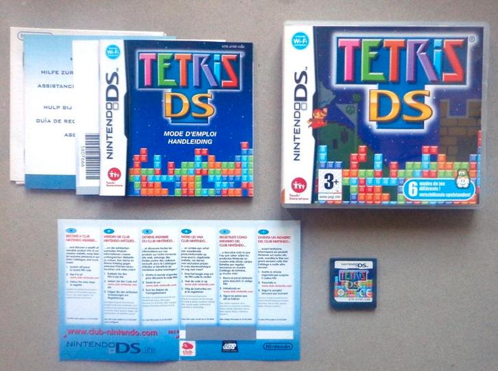 Tetris DS + VIP voor de Nintendo DS Compleet, Spelcomputers en Games, Games | Nintendo DS, Zo goed als nieuw, Puzzel en Educatief