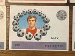120 verschillende Monty Gum 1971 voetbalplaatjes ballenserie, Verzenden, Zo goed als nieuw, Ajax, Poster, Plaatje of Sticker